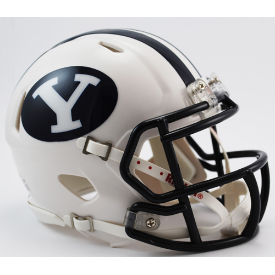 Brigham Young Cougars NCAA Mini Speed Football Helmet