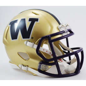Washington Huskies NCAA Mini Speed Football Helmet