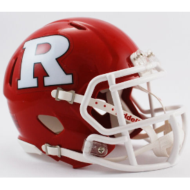 Rutgers Scarlet Knights NCAA Mini Speed Football Helmet