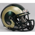 Helmets, Mini Helmets: Colorado State Rams NCAA Mini Speed Football Helmet