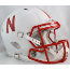 Nebraska Cornhuskers Speed Football Helmet <i>White Metallic</i>