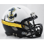 Navy Midshipmen NCAA Mini Speed Football Helmet <B>Anchor</B>
