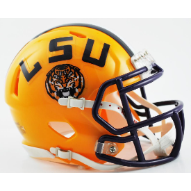 LSU Tigers NCAA Mini Speed Football Helmet