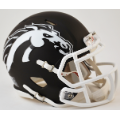Helmets, Mini Helmets: Western Michigan Broncos NCAA Mini Speed Football Helmet <i>Matte Brown</i>