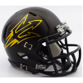 Helmets, Mini Helmets: Arizona State Sun Devils NCAA Mini Speed Football Helmet <i>Satin Black</i>
