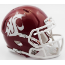 Washington State Cougars NCAA Mini Speed Football Helmet <i>Crimson</i>