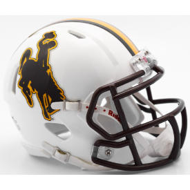 Wyoming Cowboys NCAA Mini Speed Football Helmet