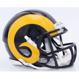 St Louis Rams 1981 to 1999 Riddell Mini Speed Throwback Helmet