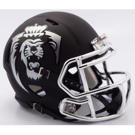 Old Dominion Monarchs NCAA Mini Speed Football Helmet <B>Matte Black</B>