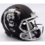Old Dominion Monarchs NCAA Mini Speed Football Helmet <B>Matte Black</B>