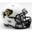 Colorado Buffaloes NCAA Mini Speed Football Helmet <i>Matte White</i>