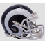 Los Angeles Rams 2017 to 2019 Riddell Mini Speed Throwback Helmet