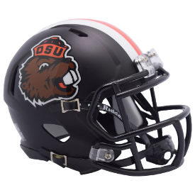 Oregon State Beavers NCAA Mini Speed Football Helmet <i>Benny Beaver</i>