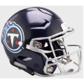 Helmets, Full Size Helmet: Tennessee Titans 2018 to 2025 SpeedFlex Throwback Football Helmet SALE