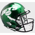 Helmets, Full Size Helmet: New York Jets 2019 to 2023 Speed Replica Throwback Helmet