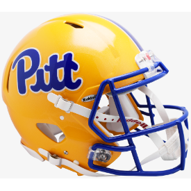 Pittsburgh Panthers Speed Football Helmet <i>Gold</i>