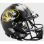 Missouri Tigers Speed Football Helmet <i>Anodized Black</i>