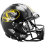 Missouri Tigers Speed Football Helmet <i>Anodized Black</i>