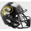 Missouri Tigers Speed Replica Football Helmet <i>Anodized Black</i>