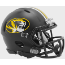 Missouri Tigers NCAA Mini Speed Football Helmet <i>Anodized Black</i>