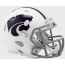 Kansas State Wildcats NCAA Mini Speed Football Helmet <i>White</i>