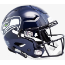 Seattle Seahawks SpeedFlex Football Helmet <B>Matte Navy</B>