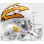Arizona State Sun Devils Speed Football Helmet <i>White Metallic</i>