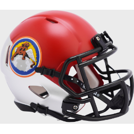 Air Force Falcons NCAA Mini Speed Football Helmet <B>Tuskegee 100th Limited Edition</B>