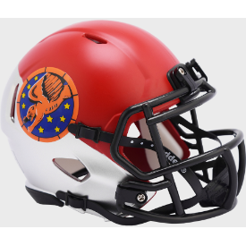 Air Force Falcons NCAA Mini Speed Football Helmet <B>Tuskegee 99th Limited Edition</B>