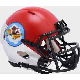 Air Force Falcons NCAA Mini Speed Football Helmet <B>Tuskegee 301st Limited Edition SALE</B>