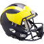 Michigan Wolverines Speed Replica Football Helmet <B>Matte</B>