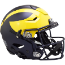 Michigan Wolverines SpeedFlex Football Helmet <B>Painted Wings</B>