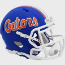 Florida Gators NCAA Mini Speed Football Helmet <i>Matte Blue</i>
