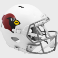 Helmets, Full Size Helmet: Arizona Cardinals 1960 to 2004 Speed Replica Throwback Helmet