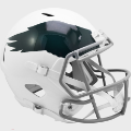 Helmets, Full Size Helmet: Philadelphia Eagles 1969 to 1973 Speed Replica Throwback Helmet