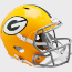 Green Bay Packers 1961 to 1979 Speed Replica Throwback Helmet