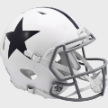 Helmets, Full Size Helmet: Dallas Cowboys 1960 to 1963 Speed Throwback Football Helmet