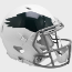 Philadelphia Eagles 1969 to 1973 Speed Throwback Football Helmet