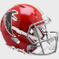 Atlanta Falcons 1966 to 1969 Speed Throwback Football Helmet
