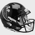Helmets, Full Size Helmet: Atlanta Falcons 1990 to 2002 Speed Throwback Football Helmet