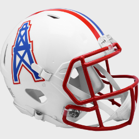 Houston Oilers 1981 to 1998  Speed Throwback Football Helmet