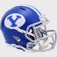 Brigham Young Cougars NCAA Mini Speed Football Helmet <i>Satin Royal</i>