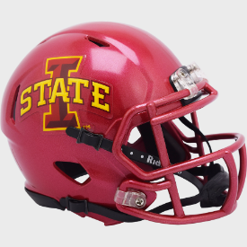 Iowa State Cyclones NCAA Mini Speed Football Helmet <i>I State</i>