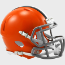 Cleveland Browns 1962 to 1974 Riddell Mini Speed Throwback Helmet