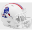 New England Patriots 1982 to 1989 Riddell Mini Speed Throwback Helmet