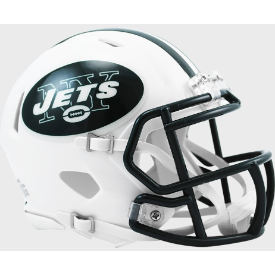 New York Jets 1998 to 2018 Riddell Mini Speed Throwback Helmet