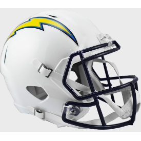 San Diego Chargers 2007 to 2018 Speed Replica Throwback Helmet
