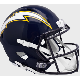 San Diego Chargers 1988 to 2006 Speed Replica Throwback Helmet
