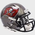 Helmets, Mini Helmets: Tampa Bay Buccaneers 1997 to 2013 Riddell Mini Speed Throwback Helmet