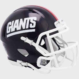 New York Giants 1981 to 1999 Riddell Mini Speed Throwback Helmet